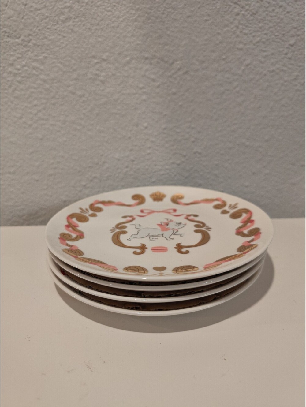 Disney Aristocats Character Small Plates Set of 4